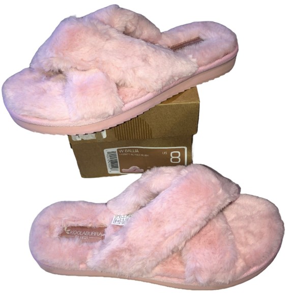 Koolaburra by Ugg Ballia X Pale Blush Pink Slip on Slipper Size 8 NIB 1105871 - Picture 6 of 7